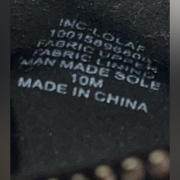 INC “Lolaf Pewter Bling” Size 10 Tennis Shoes - Picture 8 of 8